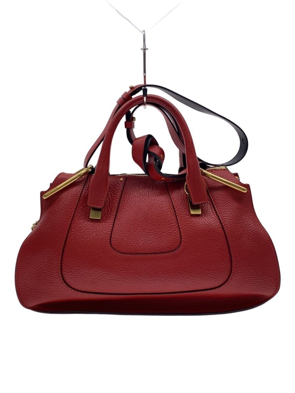Chloe Hayley 2way satchel dual top RED